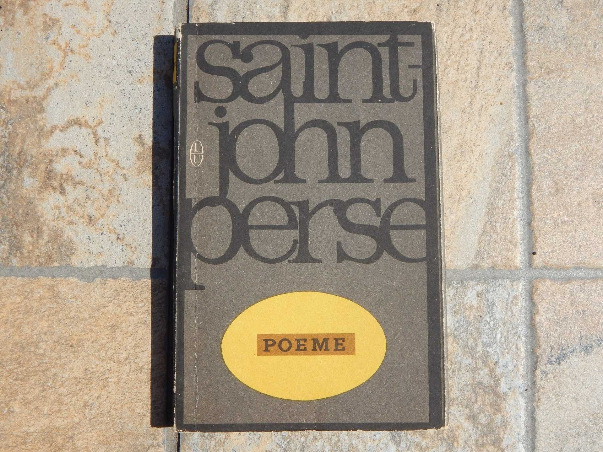 Poeme Saint-John Perse Editura Pt Literatura Universala Bucuresti 1969