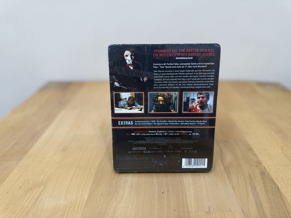 Steelbook 4K Saw