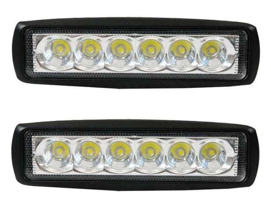 1 бр. LED Bar ЛЕД Бар прожектор работна лампа 18W 10-30V