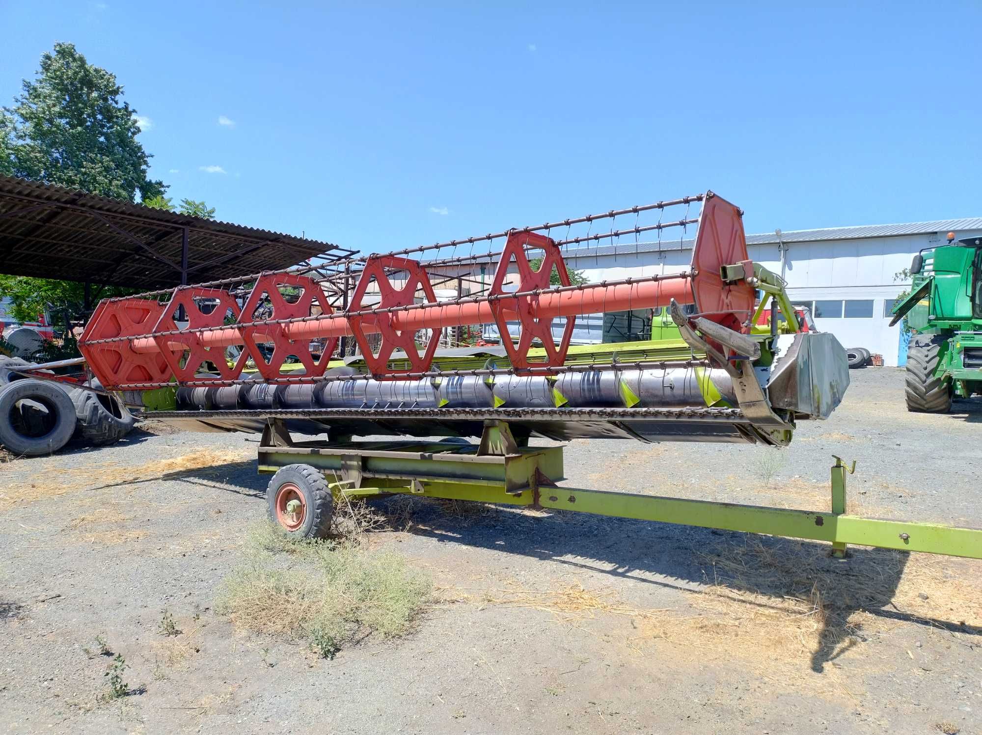 Claas mega 218 зърнокомбайн