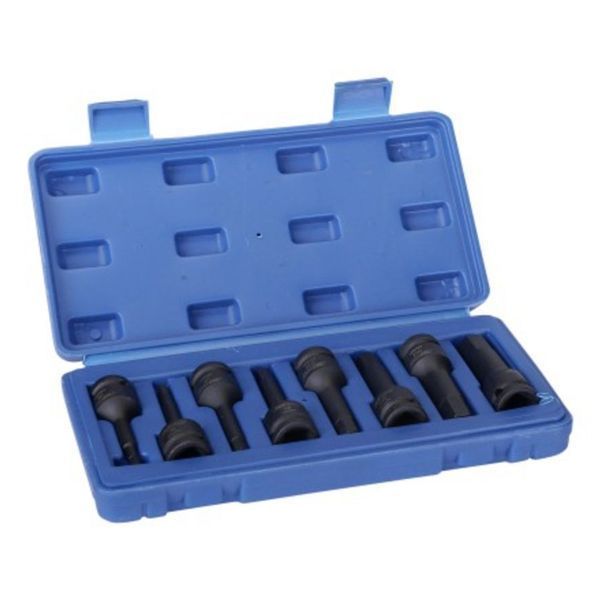 Комплект ударни битове имбус шестограм 1/2 8 части