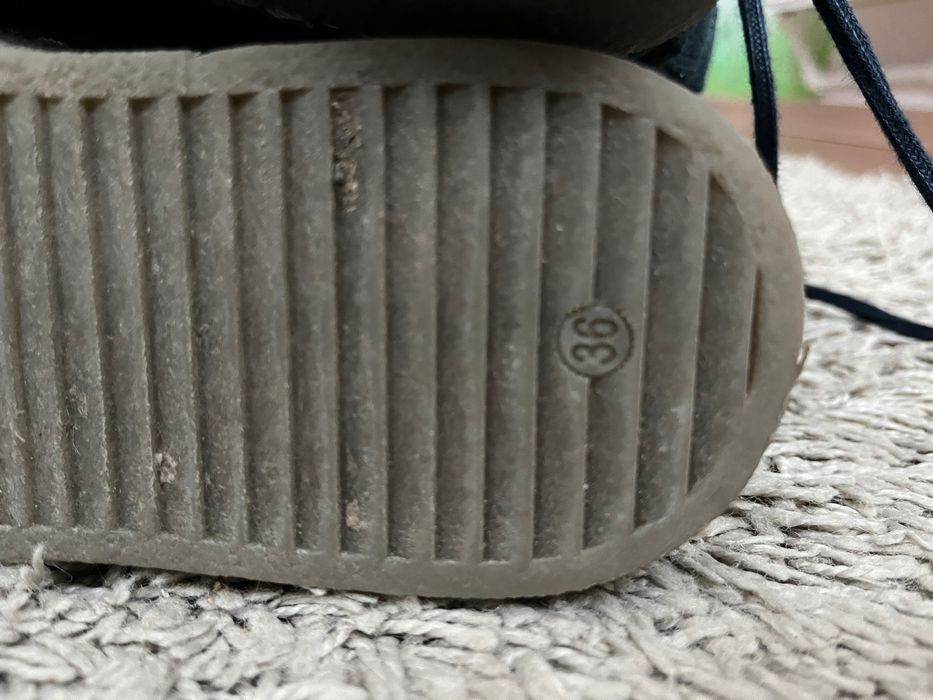 Ghete piele întoarsă naturală nr 36