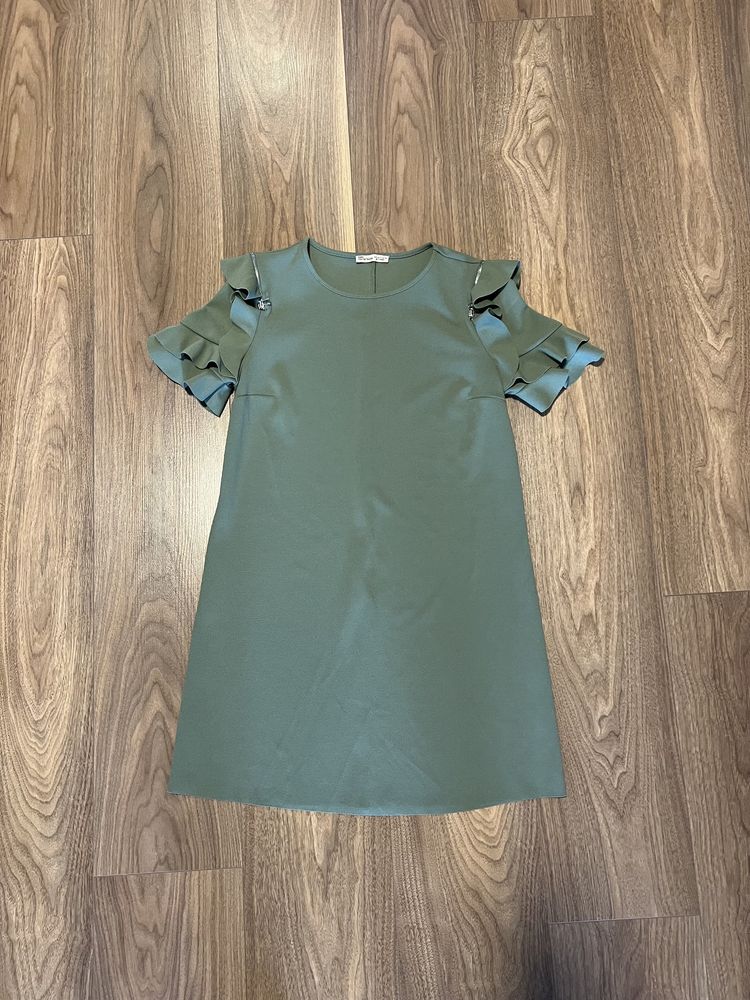 Rochie Zara, S, Verde petrol