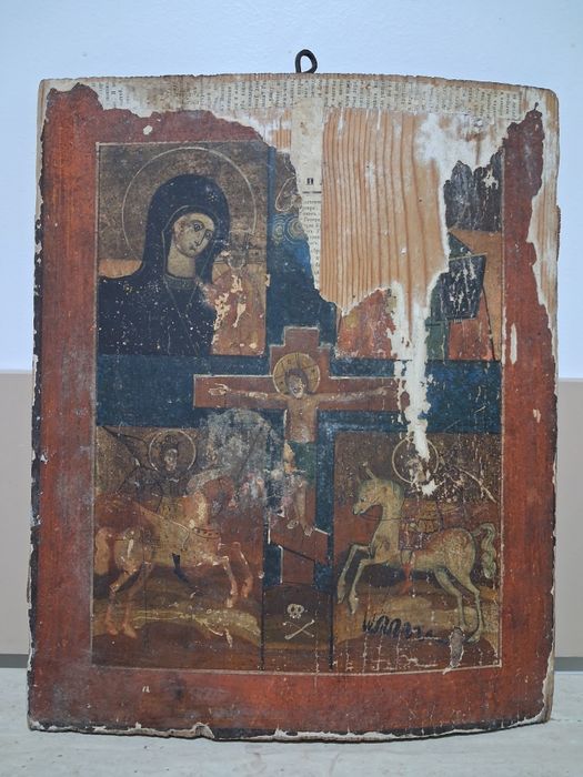 Lot 3 Icoane lipovenesti foarte vechi.