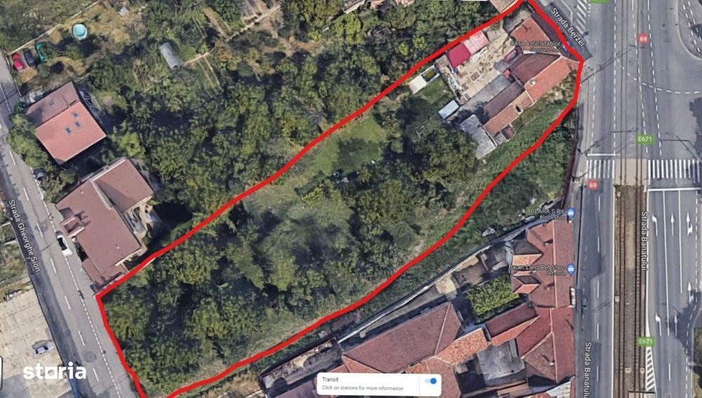 Vand teren intravilan, 3308 mp, Arad- Piata Eroilor- Aradul Nou