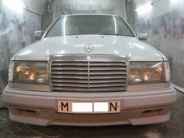 Бампер Mercedes W124 AMG ген 1 порог обвес бампер спойлер