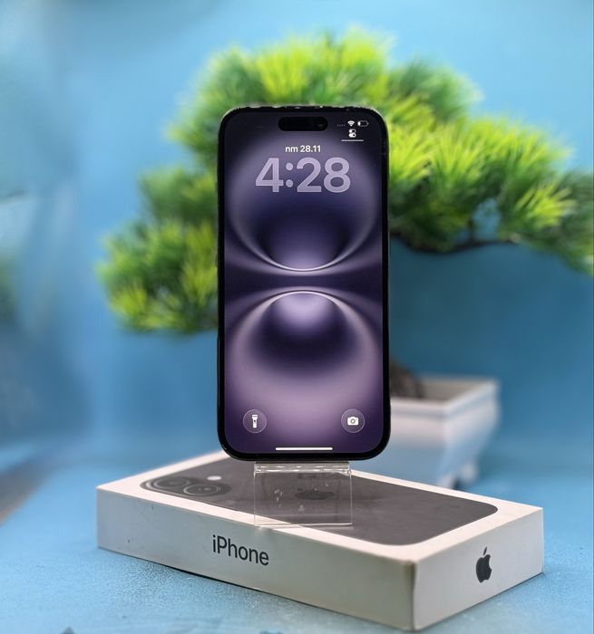 ГАРАНЦИОНЕН!!! Apple iPhone 16, 128GB, 5G, Black