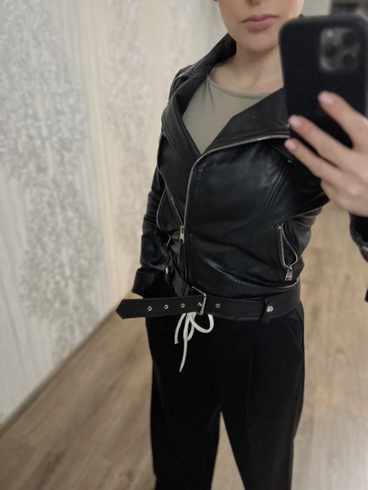 Geci piele  naturala ,zara sau stradivarius