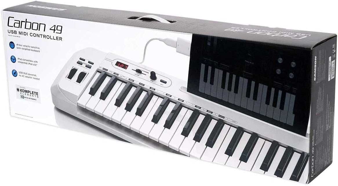Samson Carbon 49 midi klaviatura | Миди клавиш | Midi keyboard 49
