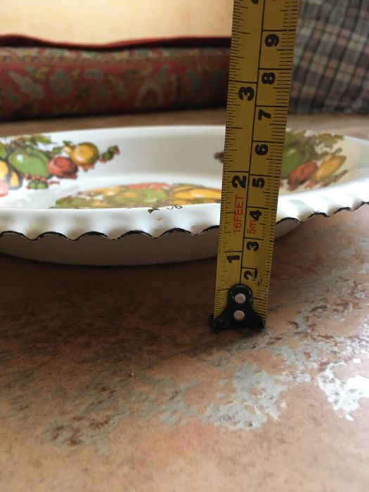 Блюдо эмалированное