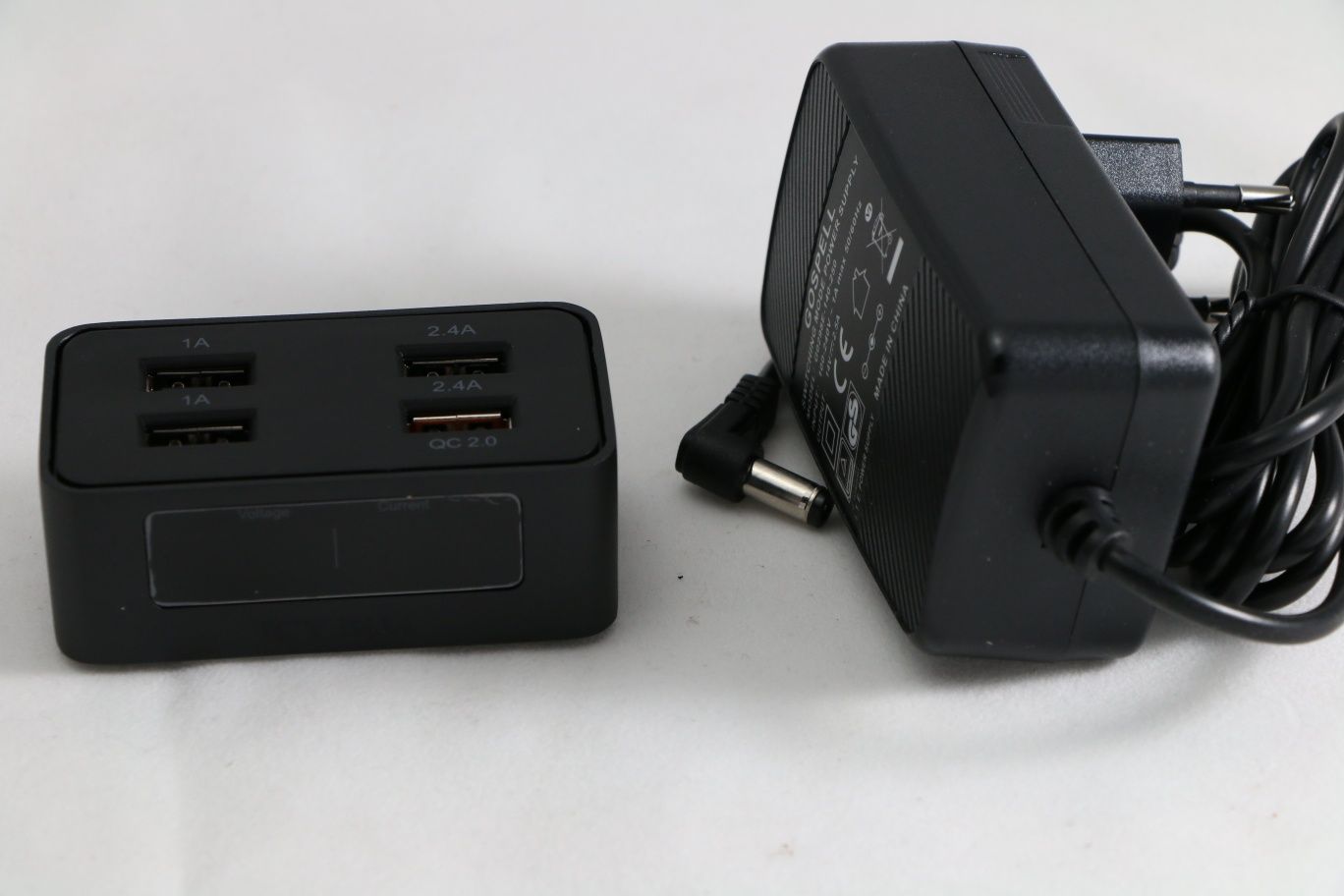 USB зарядна станция, 4 порта, зареждане, Германия