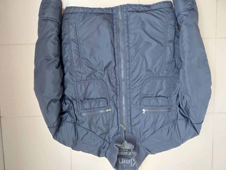 Calvin Klein Jeans-100% Оригинално пухено яке,Перфекнто- размер L(XL)
