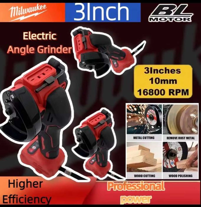 Miniflex 75mm pentru baterii Milwaukee M18