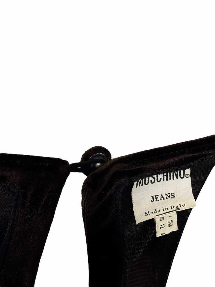 Moschino кадифена рокля