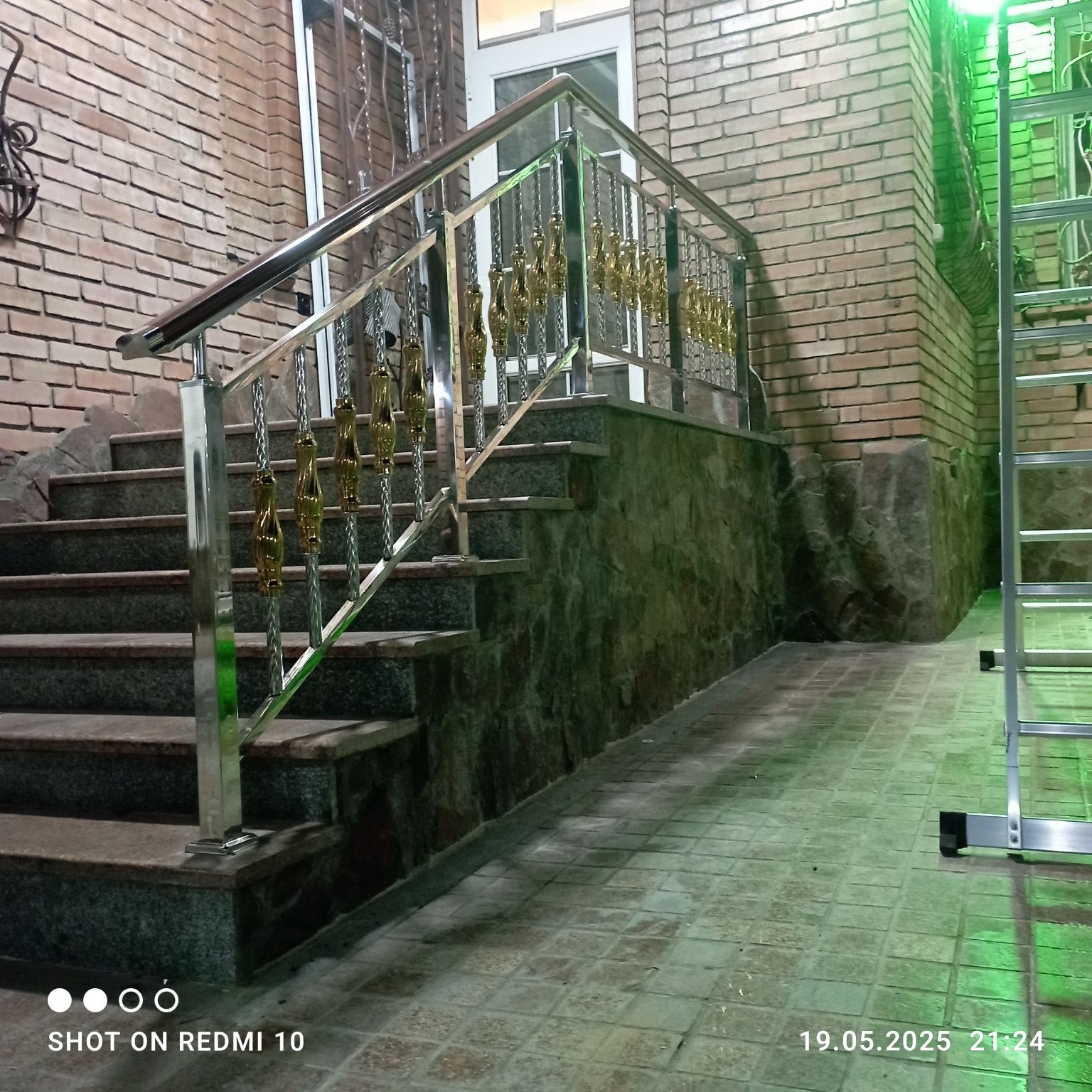 Перила из нержавейки