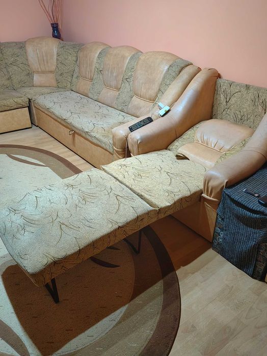 Set canapea coltar+2 fotolii