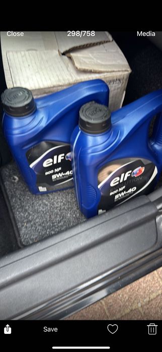 Моторно масло Елф 5/40