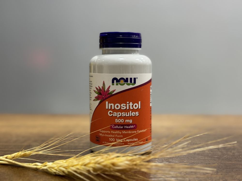 Now Inositol Capsules 500mg 100capsules