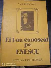 Volum"Ei l-au cunoscut pe Enescu", cu autograf