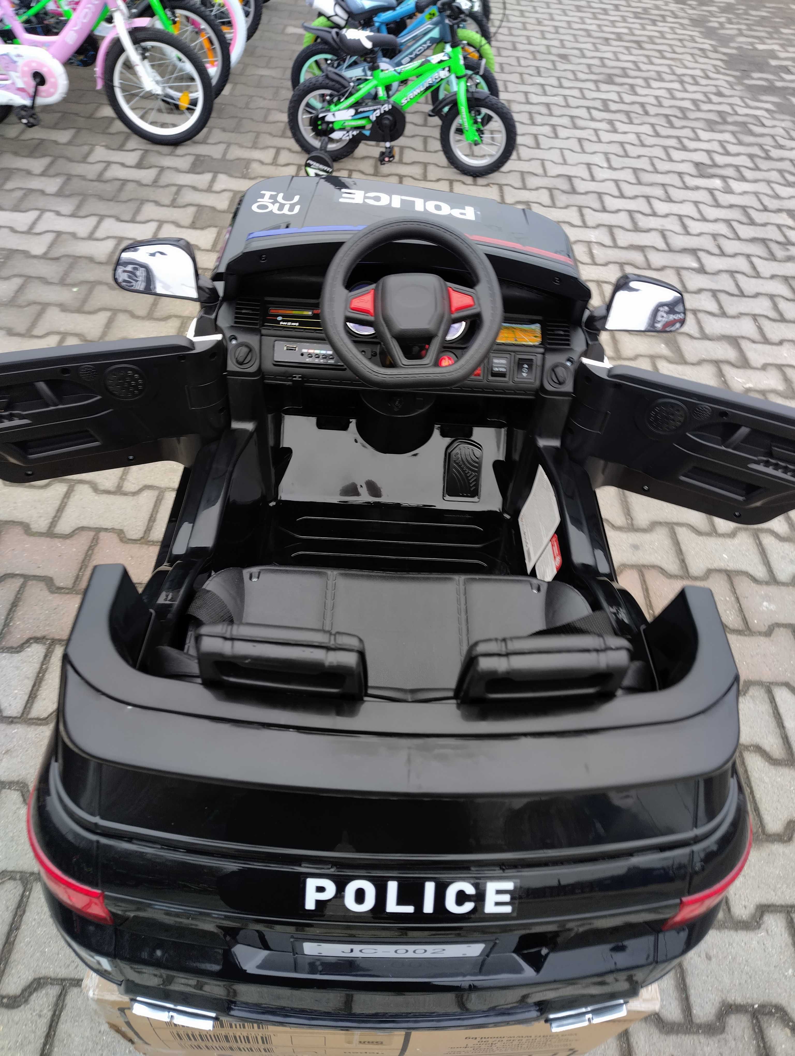 POLICE акумулаторен джип SQUAD черен