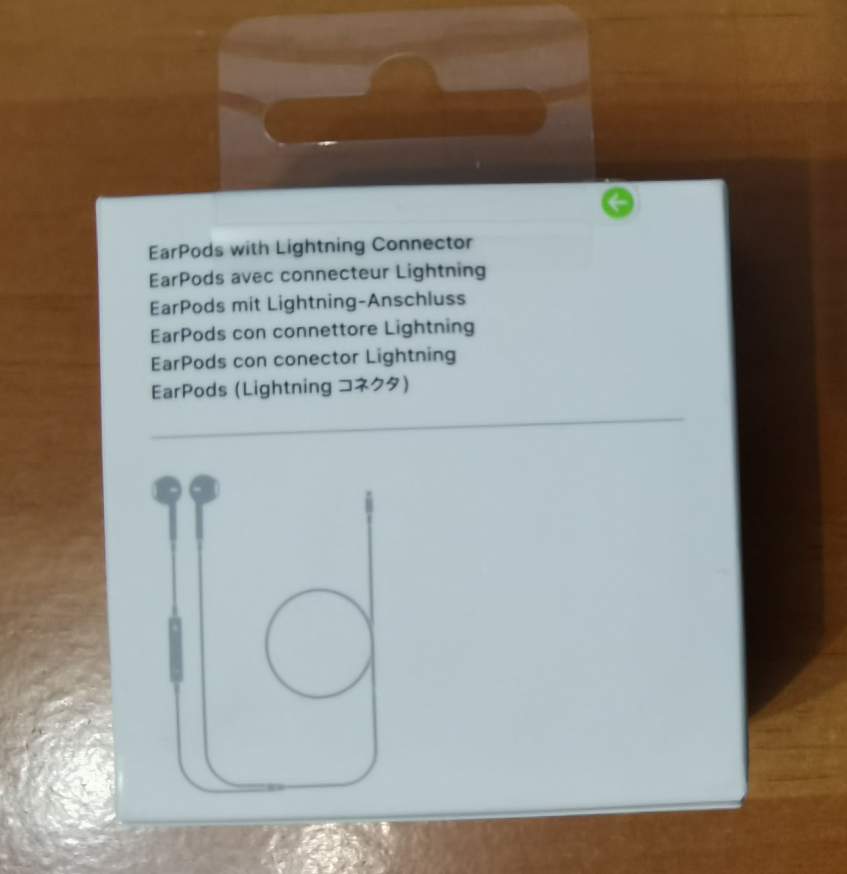 Casti cu microfon Apple EarPods, mufă Lightning, White