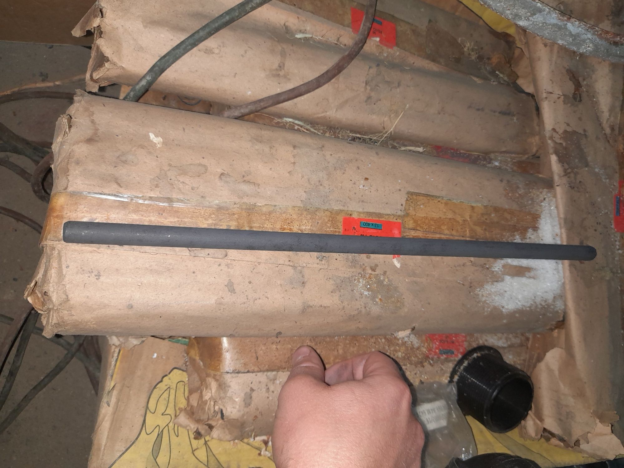 Bara grafit 13x400 mm