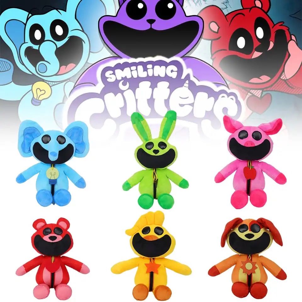 Jucărie Creaturi zambitoare Smiling Critters set 8 modele NOI