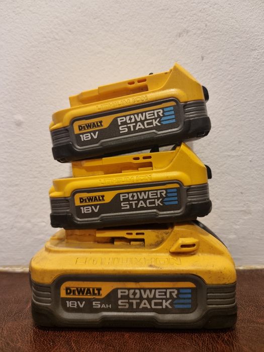 Acumulatori powestack 5ah 2ah dewalt