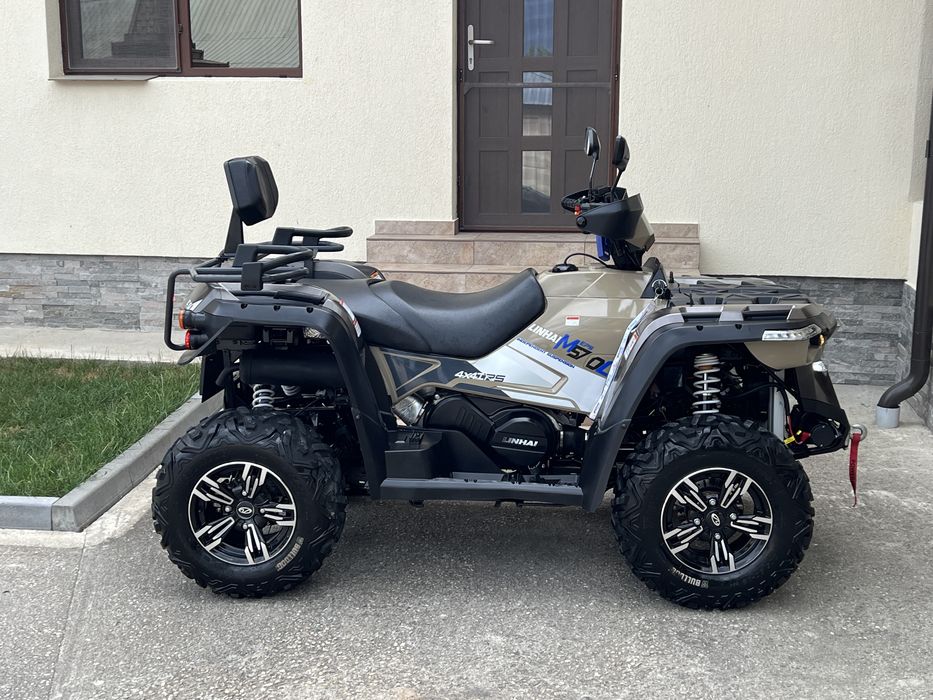 Atv Linhai M 570L 4x4 2022 servo Nou 580 km (cf moto520 450,TGB,canam)