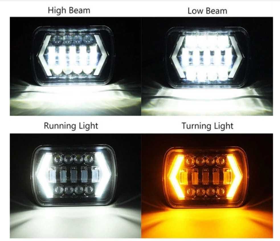 Far Faruri Jeep Cherokee XJ - LED