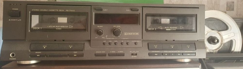 Продаётся дека Technics rs-tr212, и Realistic sta-65b sterio recever