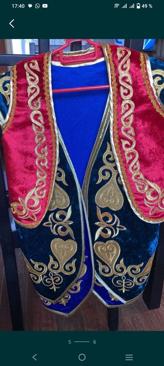 Красивые казахские платья для девочек