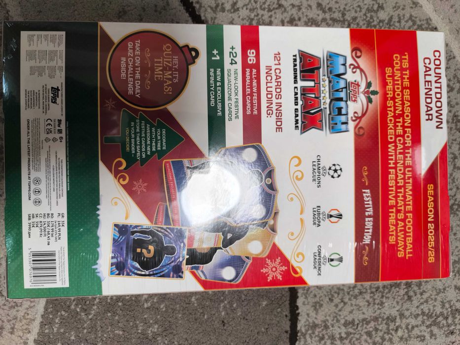 Match attax Countdown Calendar 25/26