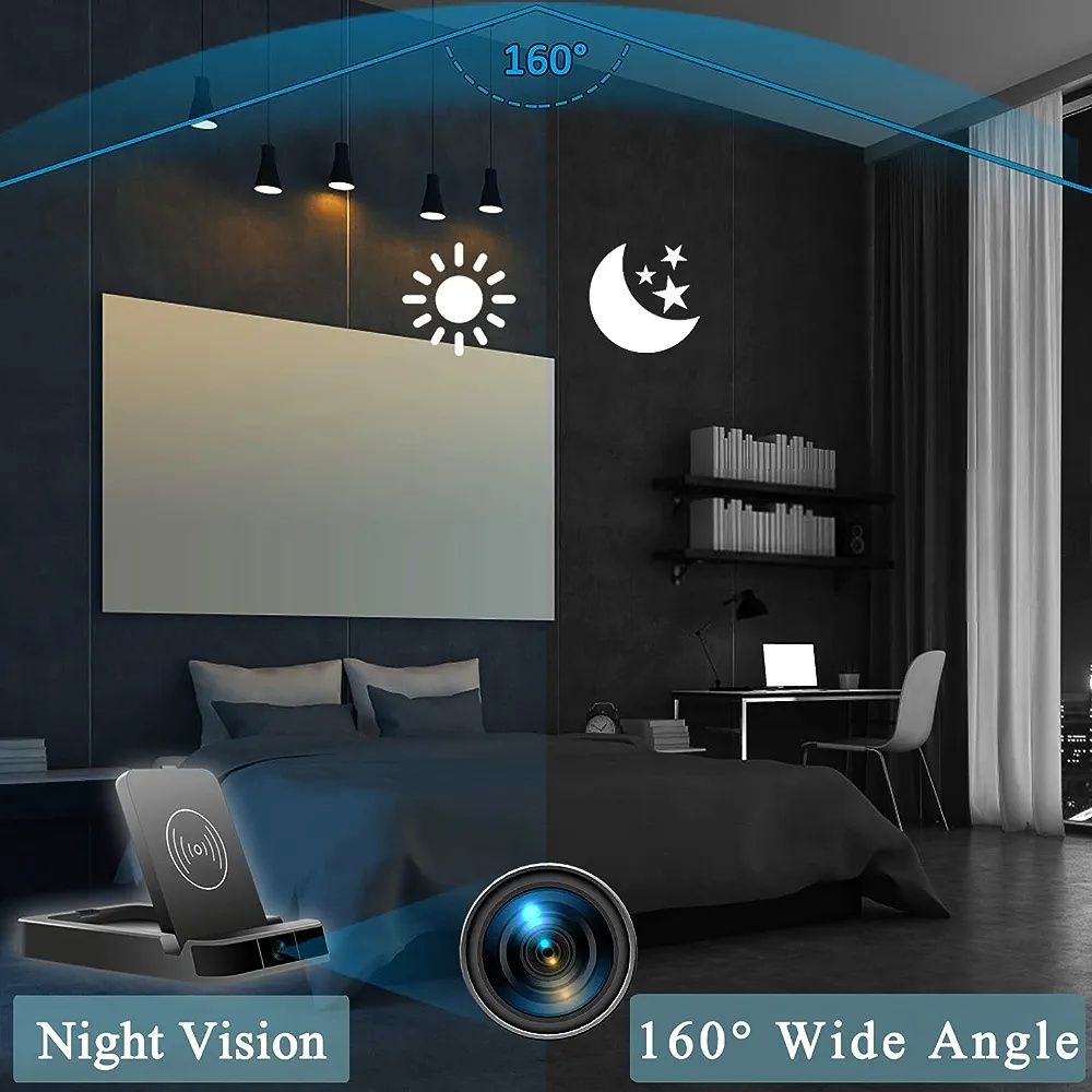 Camera spionaj incarcator wireless