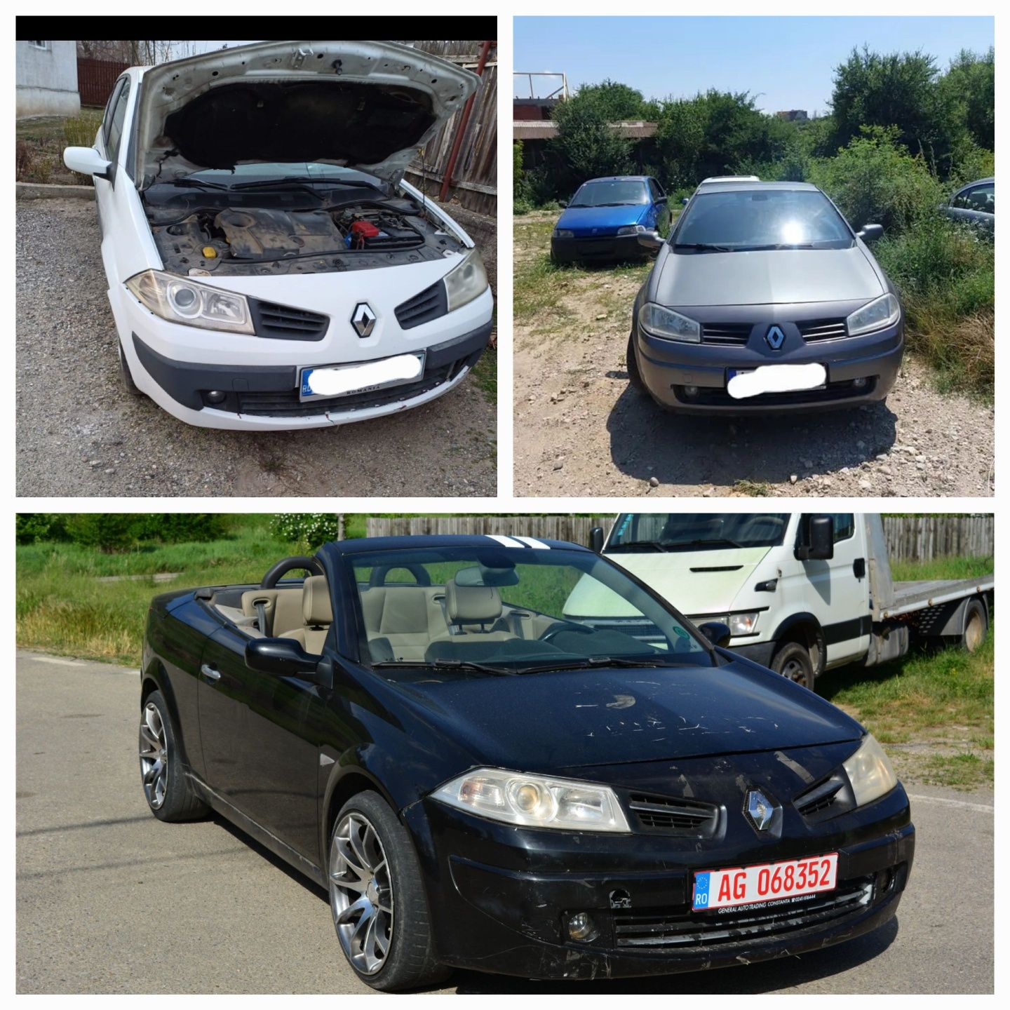 Dezmembrez Renault Megane Cabrio 1.9 și 2.0