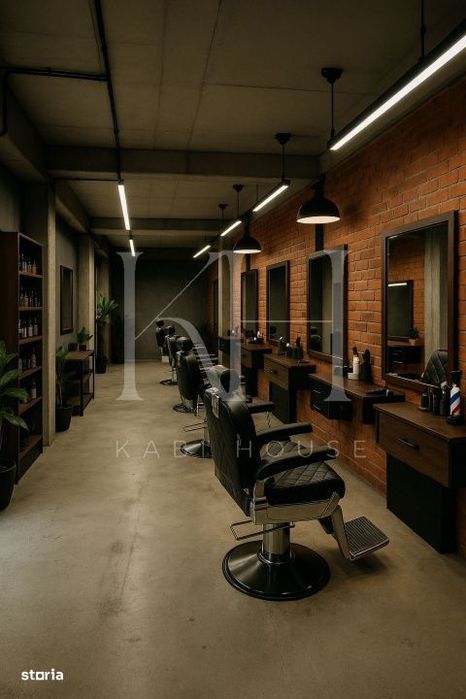 Salon barbershop| Birou | Spatiu Comercial | CORTINA NORTH | Fatada St