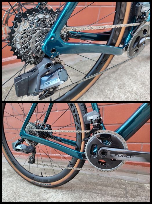 Bicicleta gravel Trek Checkpoint SL 7 / full Sram Force eTape AXS