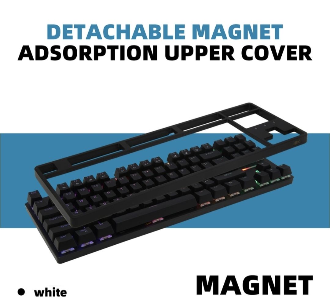 Механическая клавиатура IROK FE87/104 RGB, игровая клавиатура
