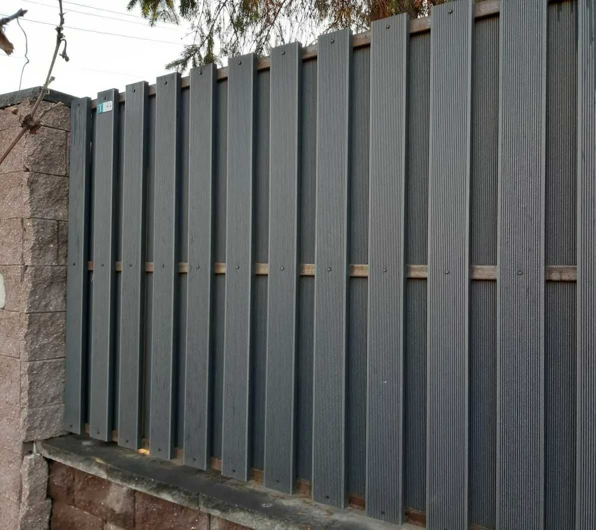 Garduri din sipca metalica, panou stil jaluzele, tabla, plasa si BCA
