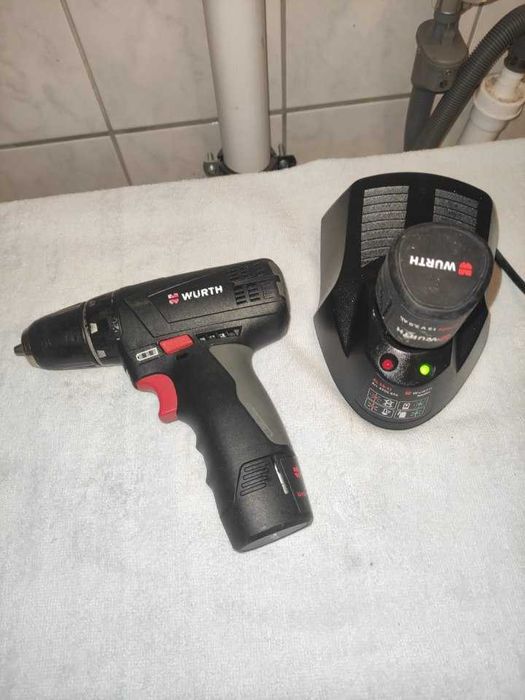 Wurth Filetanta 12 V, acumulatori și încărcător