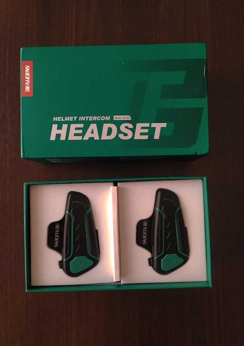 Set casti motocicleta, BEAUDENS 1200 m, model WT003, radio FM