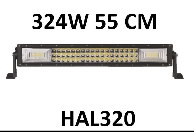 324W 459W 594W 729W Мощен 7D Led Bar Лед Диоден Бар Прожектор 12V 24V