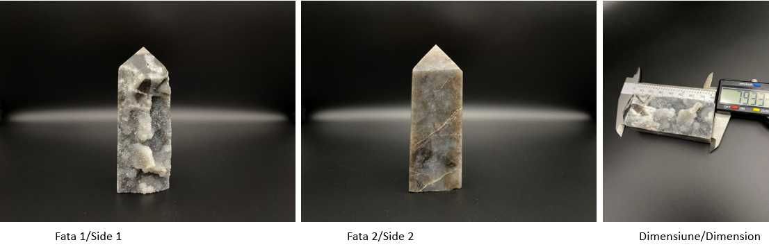 Cristale/Minerale-Sfalerit Geoda-set obeliscuri pietre semipretioase