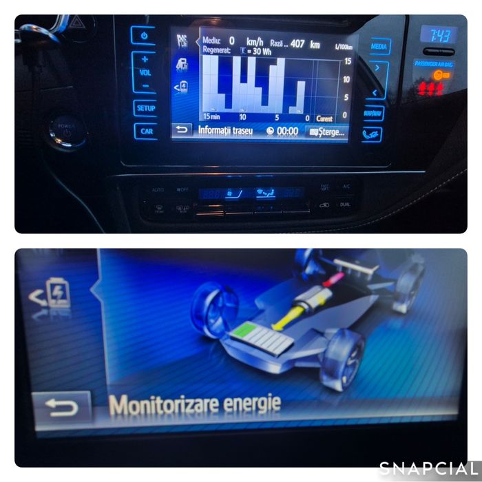 Toyota Auris hybrid unic proprietar