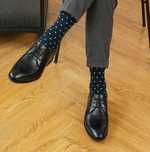 Pantofi derby 45.5 46 plain toe premium NELSON NOI piele naturala