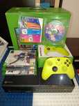 Xbox ONE S  + 4 jocuri + 1 controller xbox SERIES ELECTRIC VOLT