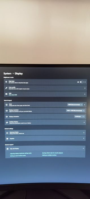 Vand monitor ultrawide gaming 34" Lenovo G34W-10 cu Freesync si 144Hz