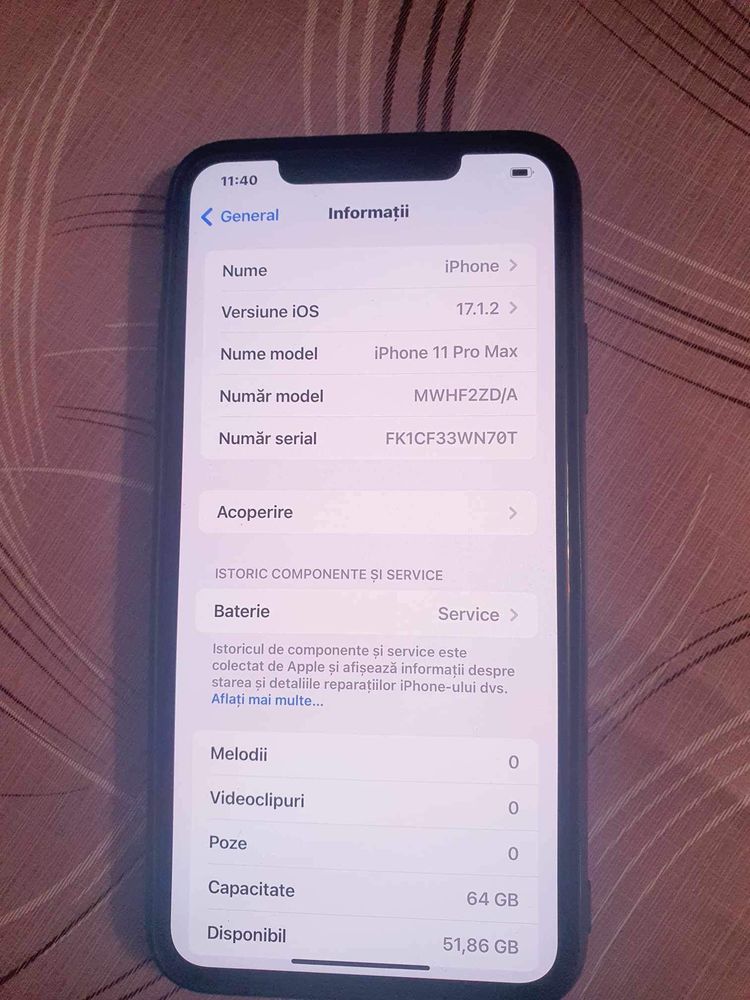 Apple iPhone 11 Pro Max 64GB