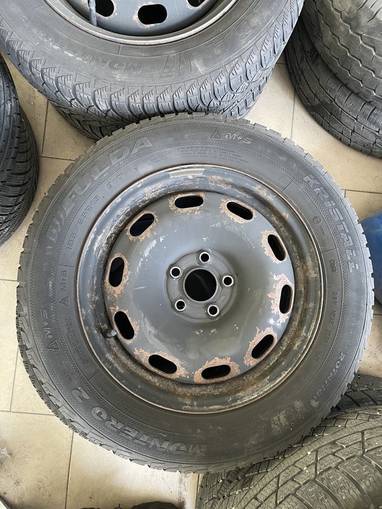 Железни джанти 15ки  5х100 с гуми 195/65 R15