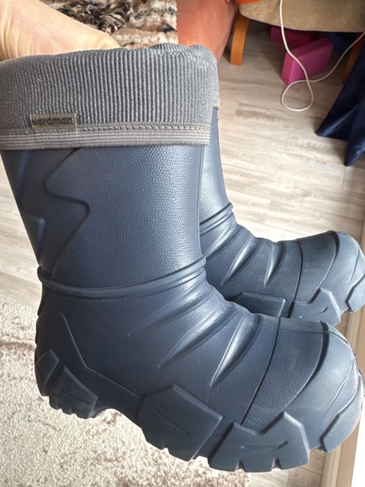 Резиновые сапоги утеплённые размер 30 31